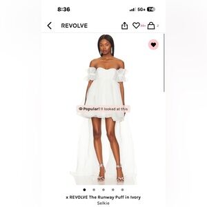 Selkie Never Worn “Runway Puff” XL - offers are welcome!